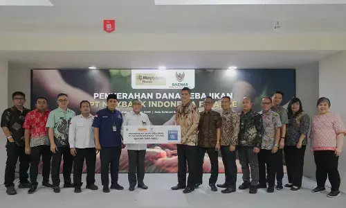 Dukung penyediaan air bersih, PT Maybank Indonesia Finance salurkan dana kebajikan melalui BAZNAS RI