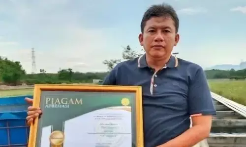 Insinyur mesin pembuat pertanian zero waste raih Bintang Jasa Pratama