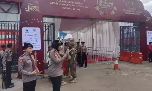 Polisi siagakan 896 personel layani aktualisasi nilai Natal di JI-Expo