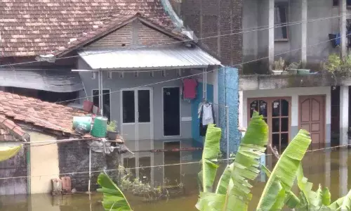 Ratusan rumah di Kudus terendam akibat banjir