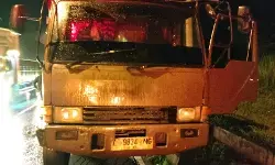 Pengendara sepeda motor tabrak truk di Salatiga meninggal dunia