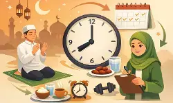 7 tips atur waktu ibadah dan aktivitas harian saat Ramadan