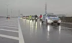 Korlantas kawal pemotor lewati tol imbas banjir di arteri