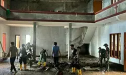 Tim gabungan terus lakukan rehabilitasi dan rekonstruksi pascabanjir bandang di Sitaro