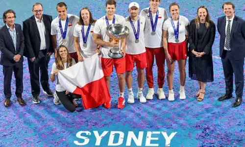 Polandia raih gelar United Cup pertama di Sydney