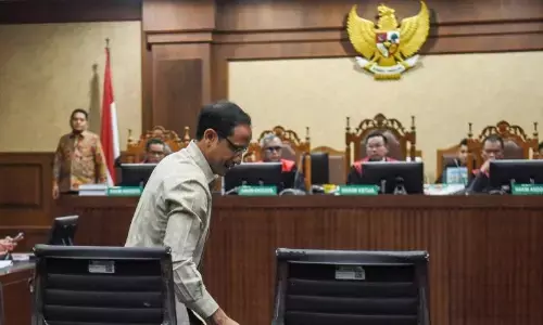Kasus Chromebook, Nadiem Makarim jalani sidang putusan sela