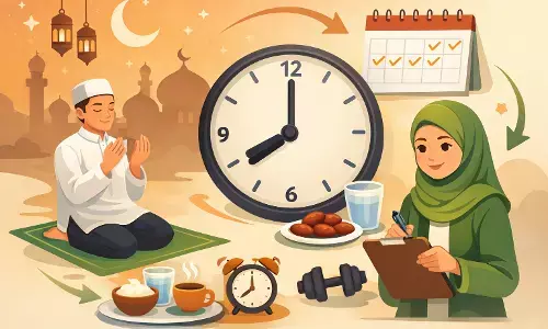 7 tips atur waktu ibadah dan aktivitas harian saat Ramadan 7 tips atur waktu ibadah dan aktivitas harian saat Ramadan