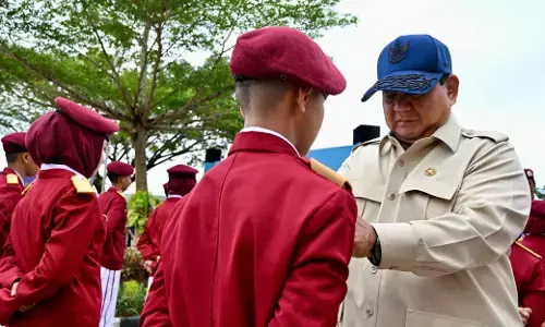 Presiden ajak siswa Sekolah Rakyat bangga kepada orang tuanya