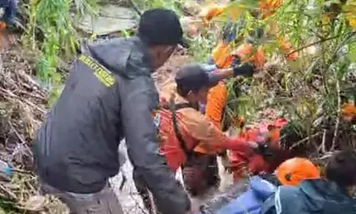 Anak hanyut terseret banjir di Kudus akhirnya ditemukan