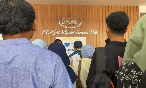 Kinerja kurator lambat, mantan buruh Sritex unjuk rasa ke PN Semarang