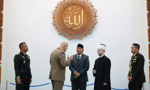Wakil Panglima TNI dampingi Menhan kunjungi Masjid Soeharto di Sarajevo Wakil Panglima TNI dampingi Menhan kunjungi Masjid Soeharto di Sarajevo