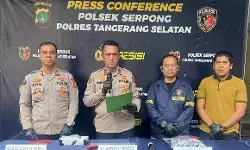 Patroli cepat Polsek Serpong cegah tawuran, sita celurit dari remaja 18 tahun