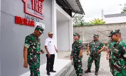 Tinjau pembangunan KDMP, Kasdam IV/Diponegoro: Dorong penguatan ekonomi Desa