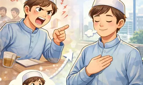 Puasa sebagai latihan mengendalikan emosi