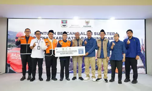 BAZNAS Kabupaten Bandung Barat salurkan bantuan Banjir Sumatera Rp100 juta melalui BAZNAS RI