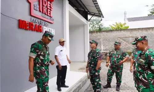 Tinjau pembangunan KDMP, Kasdam IV/Diponegoro: Dorong penguatan ekonomi Desa