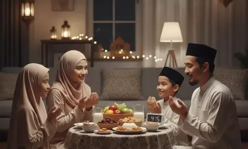 Adab makan sahur terhadap ibadah Ramadan 2026