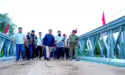 Gubernur NTB pastikan jembatan bailey Lombok Timur rampung