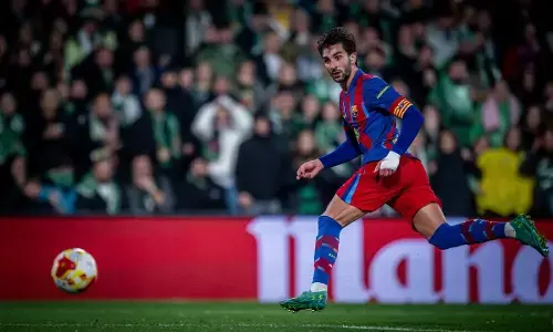 Barca menang 2-0 atas Santander, tembus perempat final