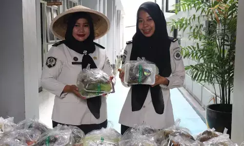 Warga binaan Rutan Serang panen lele dan sayur dukung ketahanan pangan