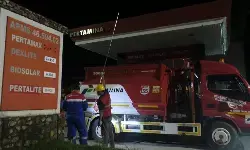 Tiga SPBU tutup sementara akibat banjir di Muria Tiga SPBU tutup sementara akibat banjir di Muria