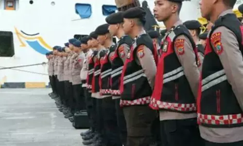 Misi kemanusiaan selesai, 112 personel BKO kembali ke Sulut