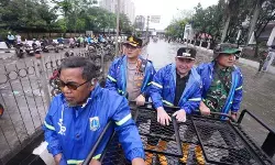 Forkopimko Jakut tinjau sejumlah wilayah terdampak banjir pada Minggu