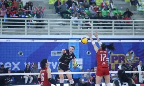 Jakarta Electric taklukkan Medan Falcons lewat laga sengit