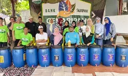 Bank Sampah Gemah Ripah dorong pengelolaan sampah mandiri di Villa Dago Pamulang