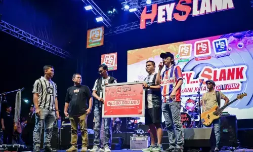 Slank donasikan hasil konser Bali untuk korban bencana di Sumatera
