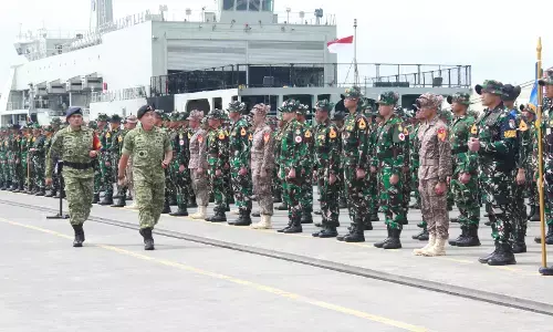 Latsitarda Nusantara XLVI/2026, Taruna Akademi TNI hadir bantu masyarakat Aceh