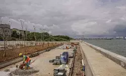 `Groundbreaking` Giant Sea Wall dijadwalkan berlangsung pada September `Groundbreaking` Giant Sea Wall dijadwalkan berlangsung pada September