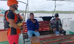 Satu korban KM. Putra Siantan yang tenggelam di perairan Timika ditemukan selamat