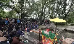 Labuhan Merapi peringati Tingalan Jumenengan Dalem Sri Sultan Hamengku Buwono X kembali digelar