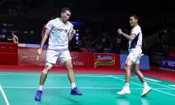 Tampil dominan, Fajar/Fikri melaju ke babak kedua Indonesia Masters 2026
