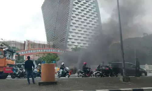 Mahasiswa di Makassar tolak pilkada lewat DPR