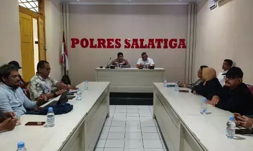 Korban Koperasi BLN diterima audensi dengan Distreskrimsus Polda Jawa Tengah