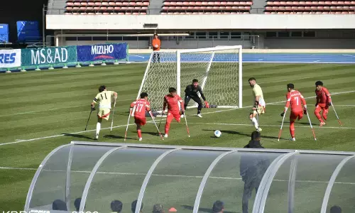 Kalah dari Spanyol, WNI tetap dukung Timnas Sepak Bola Amputasi Indonesia di ICC 2026 Tokyo