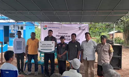 PT SMI resmikan fasilitas MCK untuk warga Desa Konga