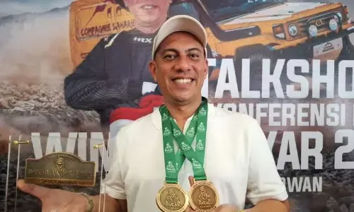 Shammie catat sejarah pereli Indonesia pertama menangi Rally Dakar