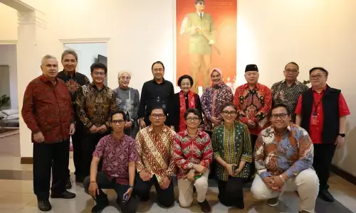 Megawati tinjau kantor baru Megawati Institute