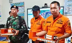 Kotak hitam pesawat ATR 42-500 ditemukan dan diserahkan ke KNKT