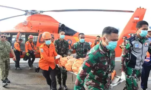 TNI AU terima jenazah korban pesawat ATR 42-500 untuk diidentifikasi