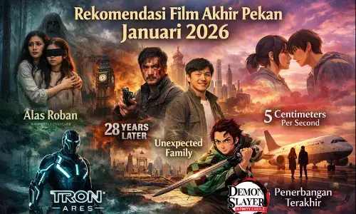 Rekomendasi film akhir pekan Januari 2026