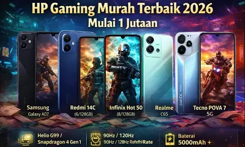 HP Gaming Murah Terbaik 2026, Mulai 1 Jutaan HP Gaming Murah Terbaik 2026, Mulai 1 Jutaan