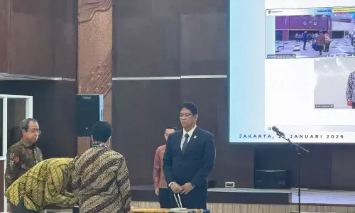 Menkeu lantik empat pejabat pajak, tekankan penguatan pengawasan DJP Menkeu lantik empat pejabat pajak, tekankan penguatan pengawasan DJP