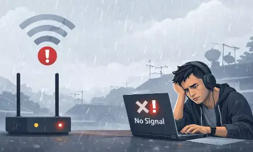 Kenapa internet down ketika hujan? Ini penjelasannya