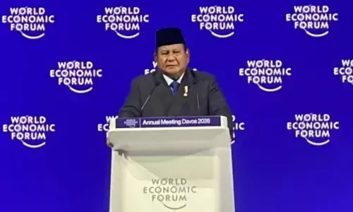 Di WEF, Prabowo nyatakan politik luar negeri RI dilandasi perdamaian Di WEF, Prabowo nyatakan politik luar negeri RI dilandasi perdamaian