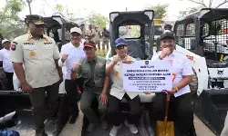 Mendagri apresiasi pembangunan 4.000 huntara di Aceh Utara Mendagri apresiasi pembangunan 4.000 huntara di Aceh Utara