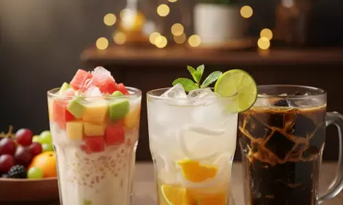 Minuman segar untuk buka puasa yang menyegarkan